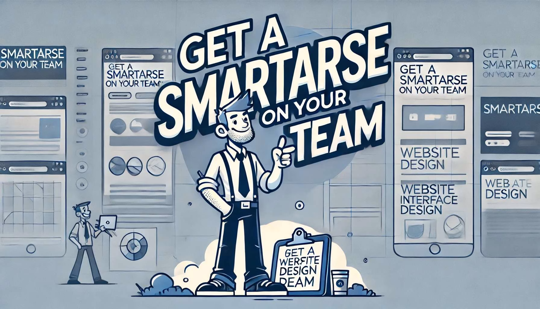 Get a Smartarse on Your Team – Your Website Needs One!